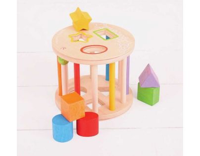 Bigjigs Baby Válec s tvary