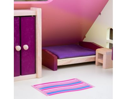 Bigjigs Toys Dřevěný nábytek do domečku pro panenky