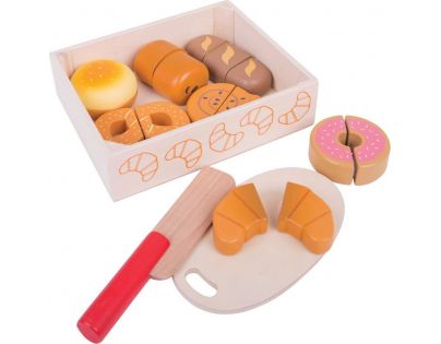 Bigjigs Toys Krájecí pečiva v krabičce