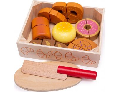 Bigjigs Toys Krájecí pečiva v krabičce