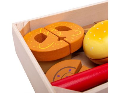 Bigjigs Toys Krájecí pečiva v krabičce