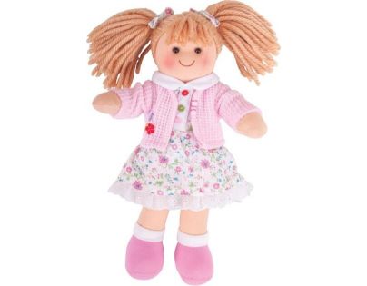 Bigjigs Toys Látková panenka Poppy 28 cm