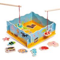 Bigjigs Toys Magnetické chytání rybiček