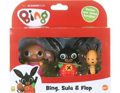 Orbico Bing a přátelé Tři figurky Bing, Flop a Sula