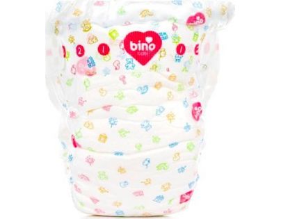 Bino Baby Premium Pleny vel. S 3-8 kg 6 x 10 ks s dárkem