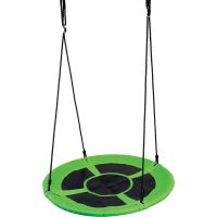 Bino Dětská houpací kruhová rohož zelená 100 cm - Poškozený obal