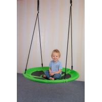 Bino Dětská houpací kruhová rohož zelená 100 cm - Poškozený obal 2