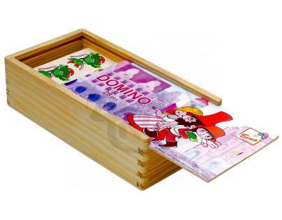 Dřevěné domino Rumcajs