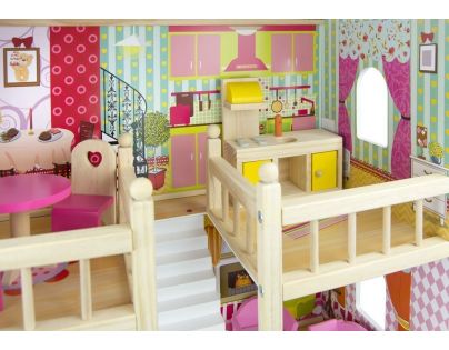 Bino Domeček s nábytkem 17ks - Poškozený obal