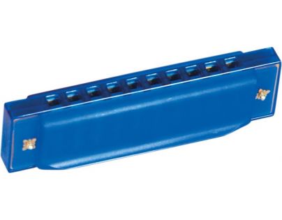 Bino Foukací harmonika modrá