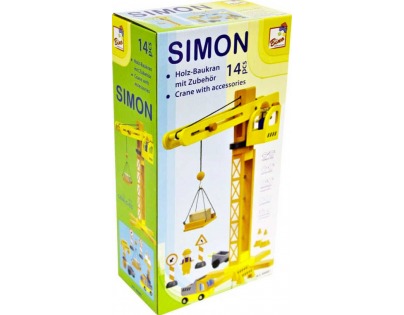 Bino Jeřáb s příslušenstvím 14 ks - Poškozený obal