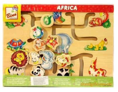 Bino Motorický labyrint Africa