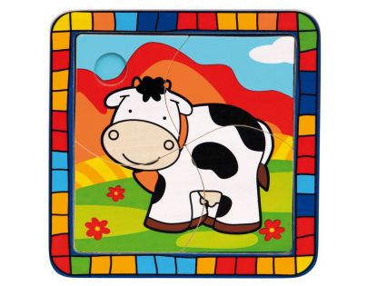 Bino 88004 - Puzzle kráva