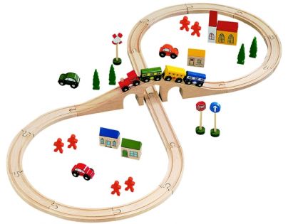 Bino Vláčkodráha Loko Lolly Osmička