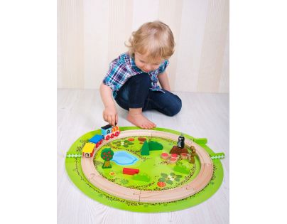 Bino 13773 - Vláčkodráha s Krtkem