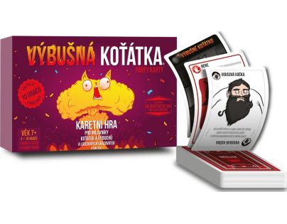 ADC Black Fire Výbušná koťátka Párty karty