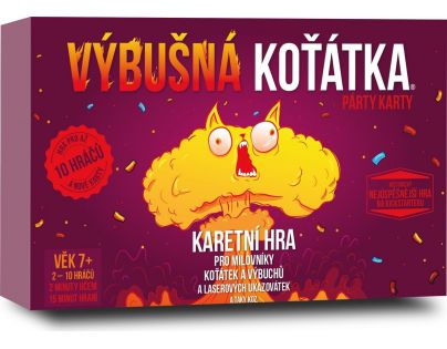 ADC Black Fire Výbušná koťátka Párty karty
