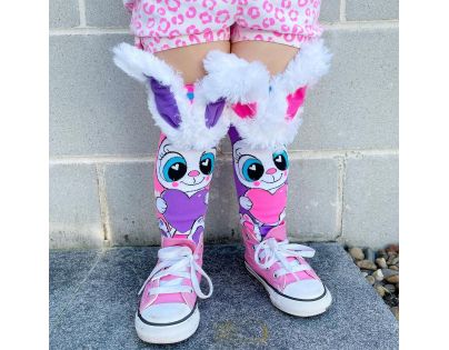 Bláznivé podkolenky ZAJÍČEK