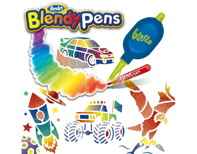 Blendy pens Blasta Junior Airbrush 1