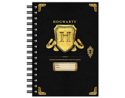 Bluesky Harry Potter Blok A5 kroužkový Bradavice