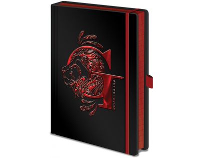 Epee Merch Zápisník A5 premium Harry Potter Nebelvír