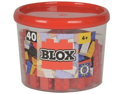 Blox 40 Kostičky červené