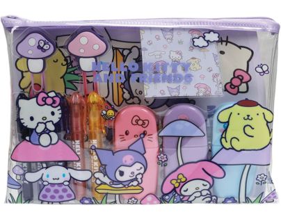 Bluesky Hello Kitty a přátelé Školní set velký Mushroom