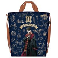 Bluesky Harry Potter Nákupní taška Navy & Gold