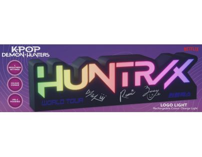 Bluesky K-pop Demon Hunters Světlo logo Huntrix