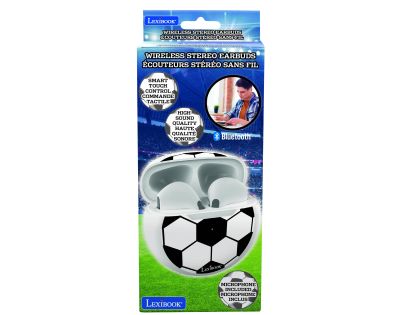 Lexibook Bluetooth sluchátka do uší Fotbal s vestavěným mikrofonem