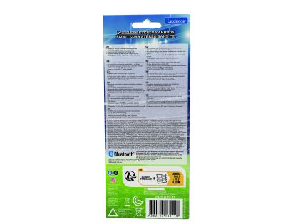 Lexibook Bluetooth sluchátka do uší Fotbal s vestavěným mikrofonem