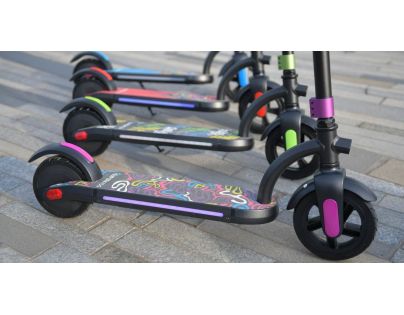 BlueTouch Elektrická koloběžka BT Superkids - purple