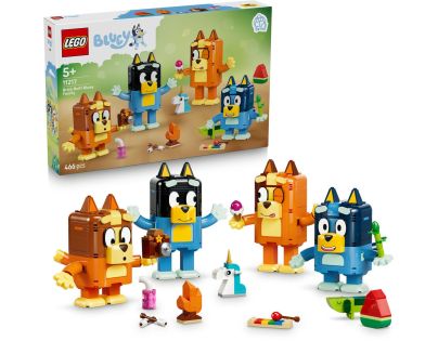 LEGO® Bluey 11217 Bluey a její rodinka z kostek