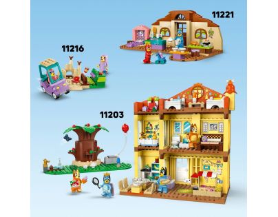 LEGO® Bluey 11217 Bluey a její rodinka z kostek