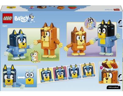 LEGO® Bluey 11217 Bluey a její rodinka z kostek