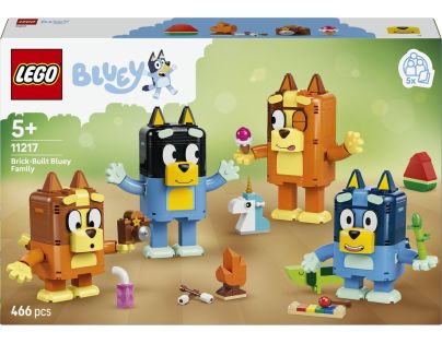 LEGO® Bluey 11217 Bluey a její rodinka z kostek