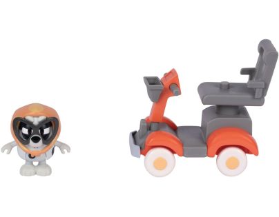 Bluey Babička Muffin a její vozítko Grannie mobile
