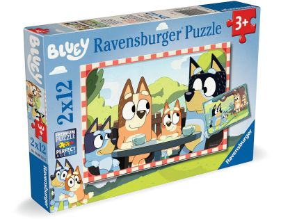 Ravensburger Bluey na pikniku 2x12 dílků