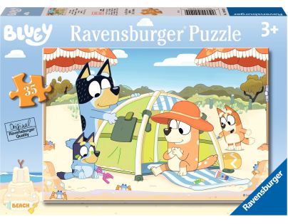 Ravensburger Bluey na pláži 35 dílků
