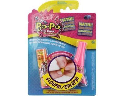 EP Line Bo-Po Lak na nehty a balzám Tmavě růžová a zmrzlina