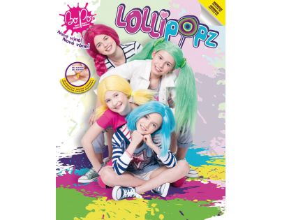 Bo-Po lak na nehty stříbrný s vůní rock candy