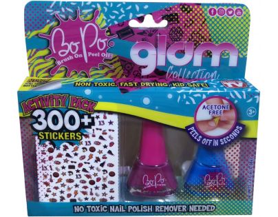 Bo-Po módní sada glam fialovozelený