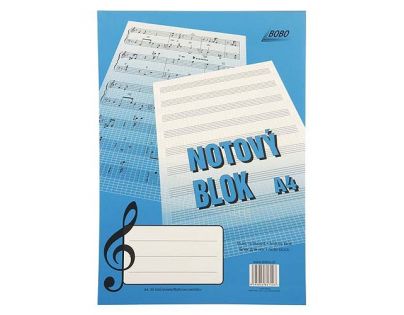 Bobo Notový blok A4