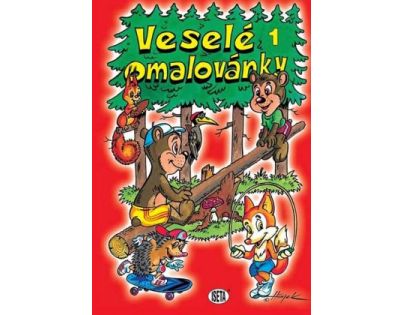 BOBO Veselé omalovánky č.1
