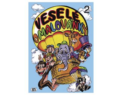 BOBO Veselé omalovánky č.2