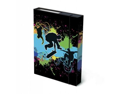 Bonaparte Box na sešity A4 Skate