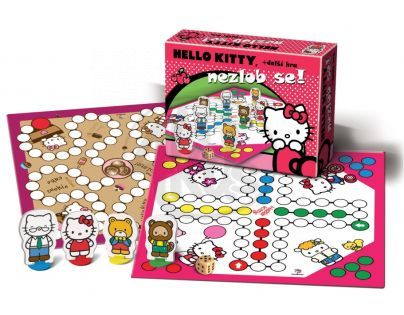 BONAPARTE 07789 - Hello Kitty, nezlob se + hra navíc