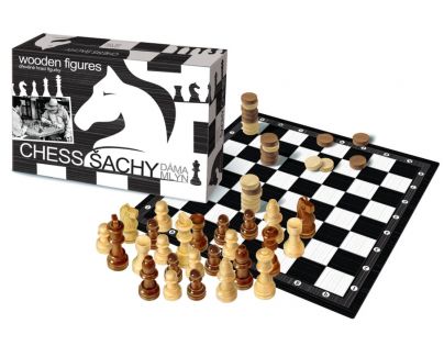 Bonaparte Šachy, dáma, mlýn