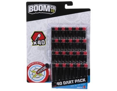 Boomco Šipky 40ks - Černá