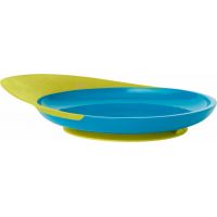 Boon Catch Plate Talíř s přísavkou modro zelený